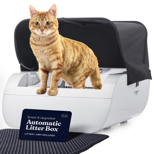 Jugbow Smart Cat Litter Box Wide Opening