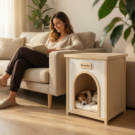 Jugbow Modern Wooden Dog House
