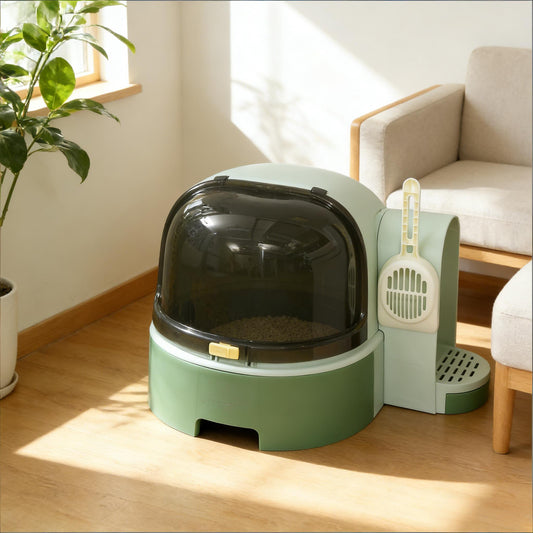 Jugbow Covered Cat Litter Box