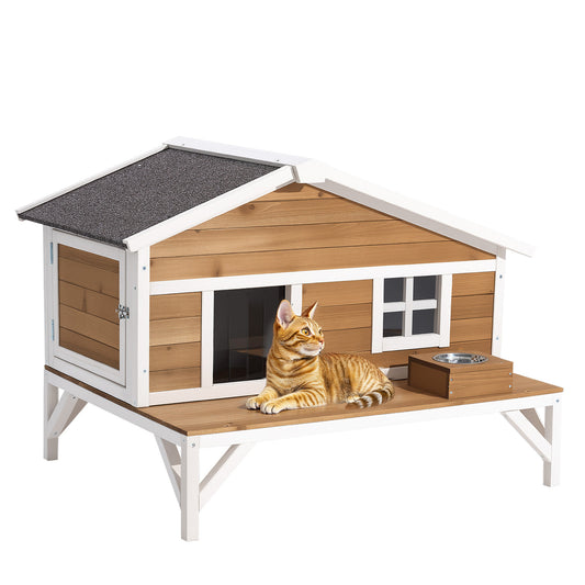 Jugbow Insulated Outdoor Cat House