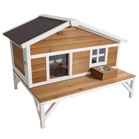 Jugbow Insulated Outdoor Cat House