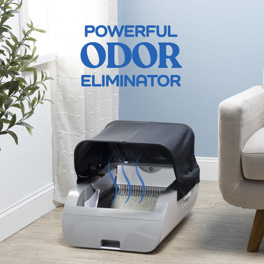 Jugbow Smart Cat Litter Box Wide Opening