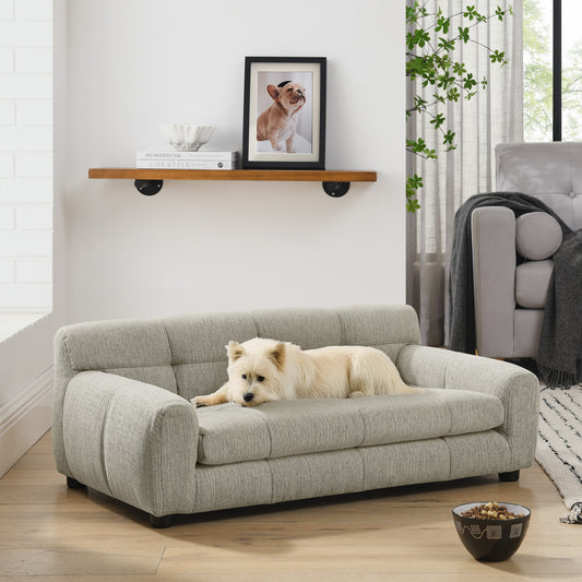 Jugbow Beige Modern Dog Sofa Bed